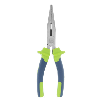 Длинногубцы прямые, 180 мм, двухкомпонентные рукоятки Сибртех по ценам производителя в Воронеже с доставкой по всей России