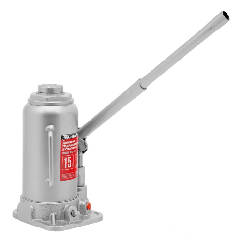 Домкрат гидравлический бутылочный, 15 т, высота подъема 230-460 мм Matrix по ценам производителя в Воронеже с доставкой по всей России