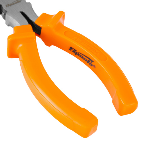 Длинногубцы изогнутые Classic, 160 мм, шлифованные, пластмассовые рукоятки Sparta по ценам производителя в Воронеже с доставкой по всей России