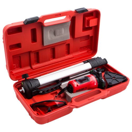 Лазерный уровень самовыравнивающийся, 150 мм, штатив 1150 мм, набор в пластиковом кейсе Matrix по ценам производителя в Воронеже с доставкой по всей России