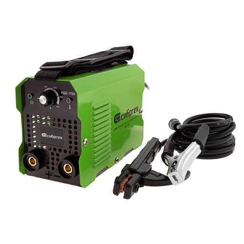 Инверторный аппарат дуговой сварки ИДС-170K, 170 А, ПВ 80%, диаметр электрода 1,6-3,2 мм Сибртех по ценам производителя в Воронеже с доставкой по всей России