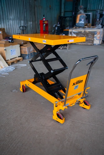 Стол подъемный передвижной 800 кг 475-1500 мм (1220х610 мм) XILIN SPS800 по ценам производителя в Воронеже с доставкой по всей России