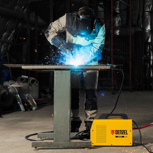 Аппарат инвертор. полуавтомат. cварки IMIG-200, 200 А, ПВ 60%, катушка 5 кг Denzel по ценам производителя в Воронеже с доставкой по всей России