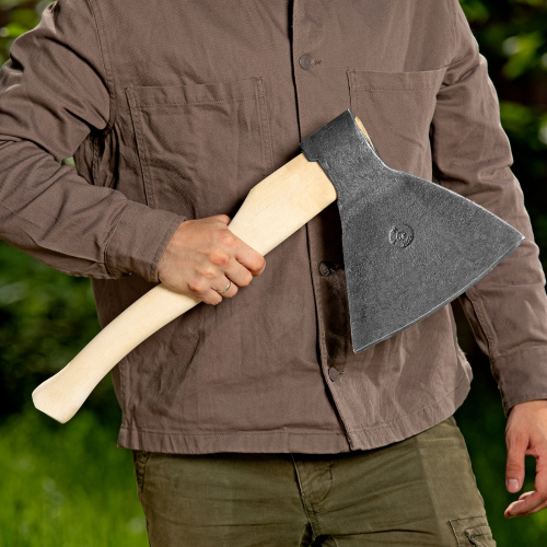 Топор кованый в сборе "Мясоруб", 2460/2870 г, 500 мм, по ценам производителя в Воронеже с доставкой по всей России