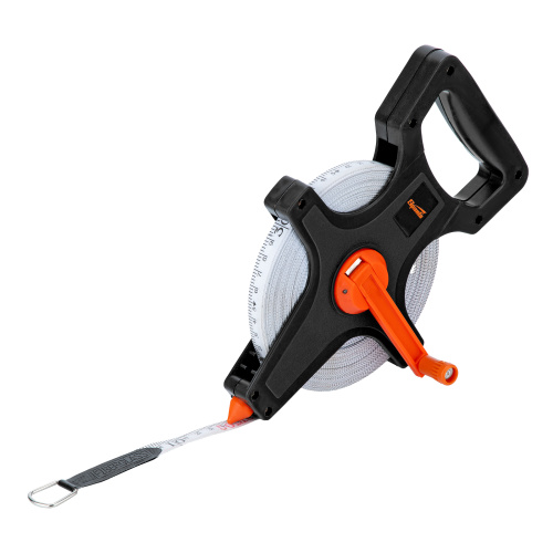 Рулетка геодезическая, 50 м х 12,5 мм, лента ПВХ, открытый корпус Sparta по ценам производителя в Воронеже с доставкой по всей России