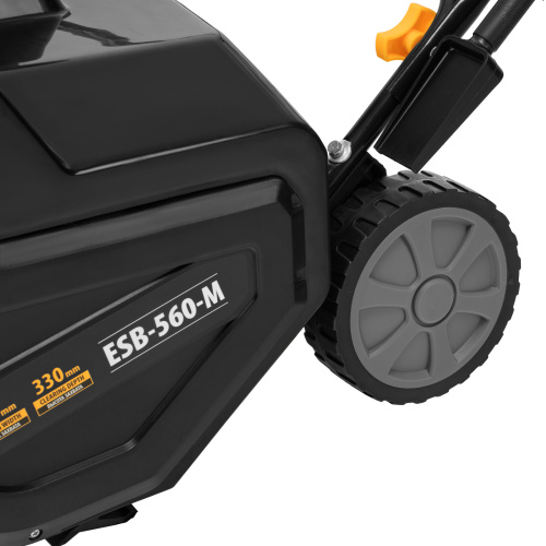 Электрическая снегоуборочная машина ESB-560-M, 2,5 кВт, металлический шнек, LED фара Denzel по ценам производителя в Воронеже с доставкой по всей России