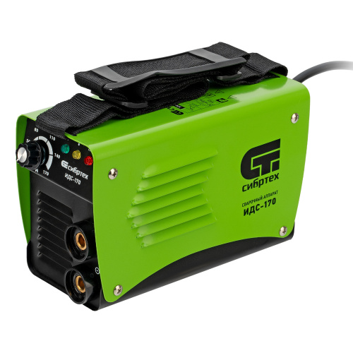 Аппарат инверторный дуговой сварки ИДС-170, 170 А, ПВ 80%, диаметр электрода 1.6-3.2 мм Сибртех по ценам производителя в Воронеже с доставкой по всей России