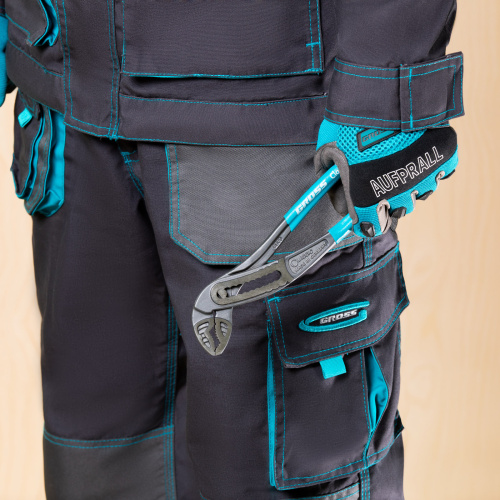 Клещи переставные, обливные рукоятки, хром-ванадий, 240 мм Gross по ценам производителя в Воронеже с доставкой по всей России