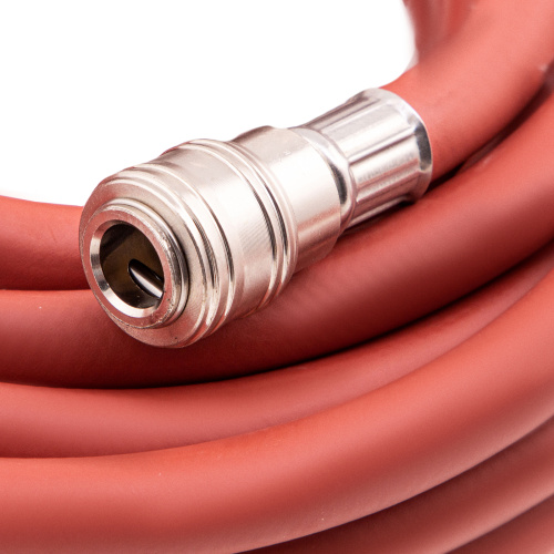 Шланг пневматический резиновый, 10 x 16 мм, 24 бар, армированный, быстросъемное соединение, 20 м Stels по ценам производителя в Воронеже с доставкой по всей России