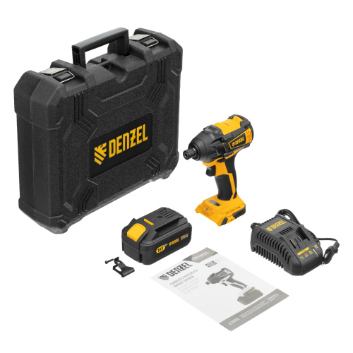 Винтоверт ударный аккумуляторный бесщет CID-IB-200 18В Li-Ion Denzel по ценам производителя в Воронеже с доставкой по всей России