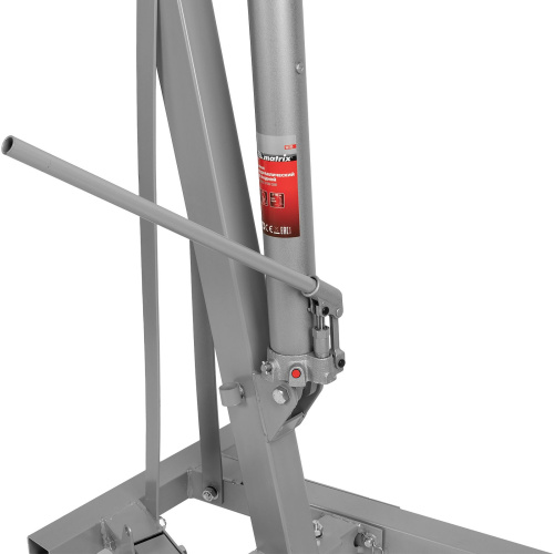 Кран гидравлический, 1 т, H подъема 25-2060 мм, складной (комплект из 2 частей) Matrix по ценам производителя в Воронеже с доставкой по всей России