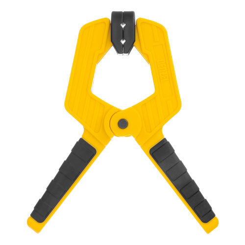 Струбцина клещеобразная, усиленная 65 х 50 мм, двухкомпонентные рукоятки Denzel по ценам производителя в Воронеже с доставкой по всей России