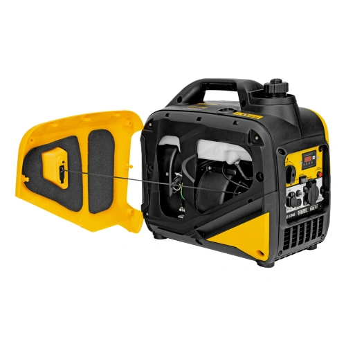 Генератор инверторный GS-2200iS, 2,2 кВт, 230 В, закрытый корпус, ручной старт DENZEL по ценам производителя в Воронеже с доставкой по всей России