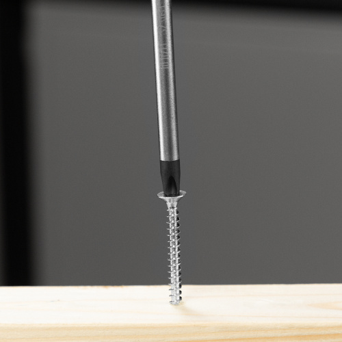 Отвертка, PH3х150 мм, S2, 3к рукоятка Denzel по ценам производителя в Воронеже с доставкой по всей России