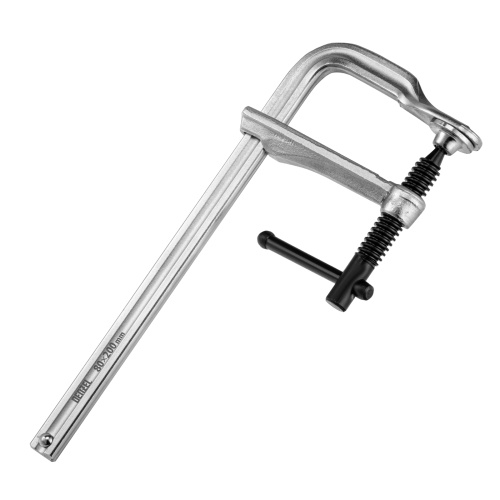 Струбцина F-образная, 80x200мм, кованая Denzel по ценам производителя в Воронеже с доставкой по всей России