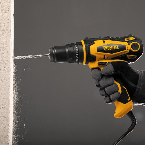 Дрель-шуруповерт сетевая ударная ISD-300-13 Denzel по ценам производителя в Воронеже с доставкой по всей России