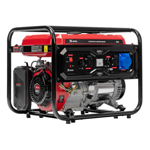 Генератор бензиновый RS-7000, 6 кВт, 230В, ручной стартер MTX по ценам производителя в Воронеже с доставкой по всей России
