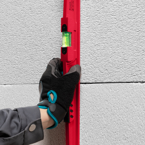 Уровень алюминиевый, 600 мм, литой, 2 глазка (1 фронтальный), ударная площадка Matrix по ценам производителя в Воронеже с доставкой по всей России