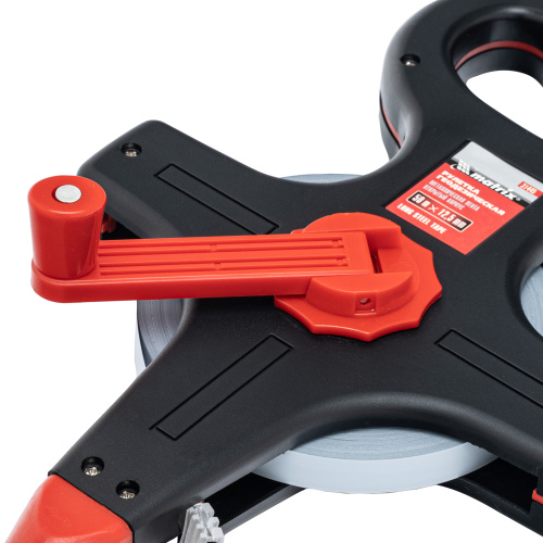 Рулетка геодезическая, 50 м х 12,5 мм, металлическая лента, открытый корпус Matrix по ценам производителя в Воронеже с доставкой по всей России