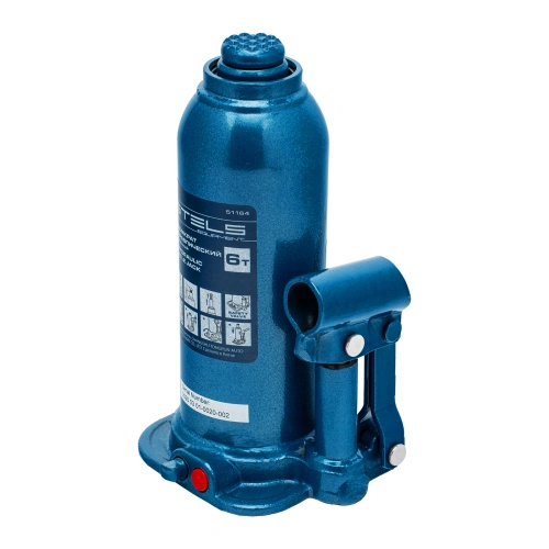 Домкрат гидравлический бутылочный, 6 т, h подъема 207-404 мм Stels по ценам производителя в Воронеже с доставкой по всей России