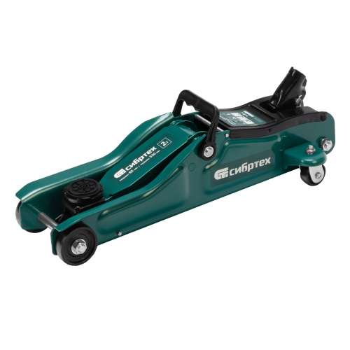 Домкрат гидравлический подкатной, 2 т, 85-330 мм, низкий подхват Сибртех по ценам производителя в Воронеже с доставкой по всей России