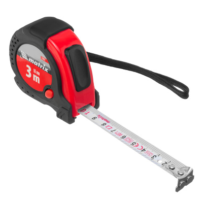 Рулетка Status Magnet fixation,3 м х 16 мм,обрезиненный корпус,зацеп с магнитом Matrix по ценам производителя в Воронеже с доставкой по всей России