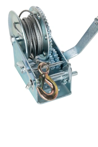 Лебедка ручная барабанная с тросом 1300кг  10м оцинкованная TOR FD по ценам производителя в Воронеже с доставкой по всей России