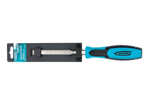 Долото-стамеска Piranha, 13 мм, двухкомпонентная эргономичная рукоятка Gross по ценам производителя в Воронеже с доставкой по всей России