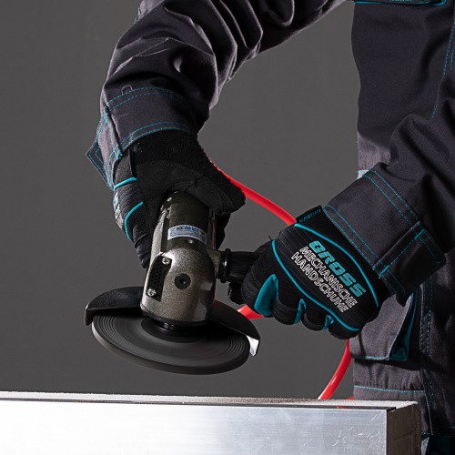 Угловая шлифовальная машина пневматическая G506.5", 11000 об/мин Gross по ценам производителя в Воронеже с доставкой по всей России