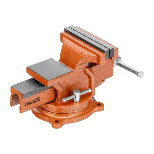 Тиски слесарные, 125 мм, поворотные, с наковальней Sparta по ценам производителя в Воронеже с доставкой по всей России