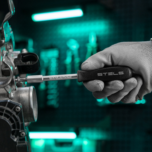 Набор торцевых головок с трещоткой, 1/2" и 1/4", 68 предметов Stels по ценам производителя в Воронеже с доставкой по всей России