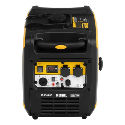 Генератор инверторный GS-4500iSE, 4,5 кВт, 230 В, закрытый корпус, электростартер Denzel по ценам производителя в Воронеже с доставкой по всей России