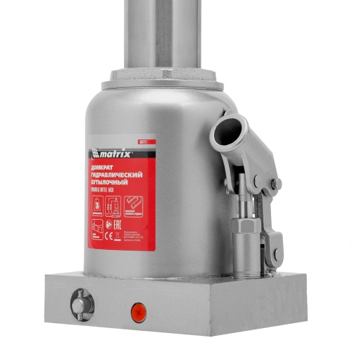 Домкрат гидравлический бутылочный, 30 т, h подъема 244-370 мм Matrix по ценам производителя в Воронеже с доставкой по всей России