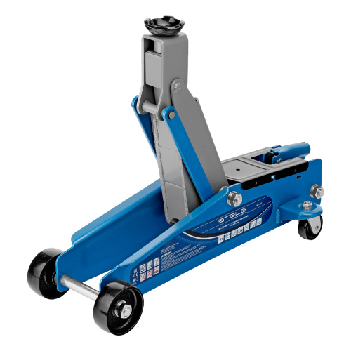 Домкрат гидравлический подкатной, высокий подъем, 3т, SUV, 190-535 мм, в кейсе Stels по ценам производителя в Воронеже с доставкой по всей России