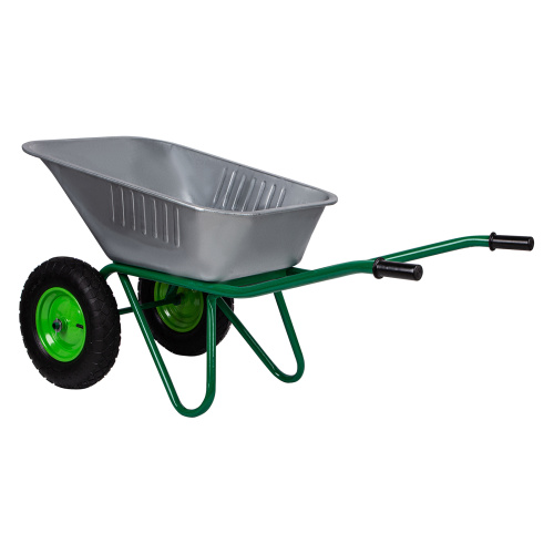 Тачка садово-строительная, 2-х колесная, усиленная, грузоподъемность 320 кг, объем 100 л по ценам производителя в Воронеже с доставкой по всей России