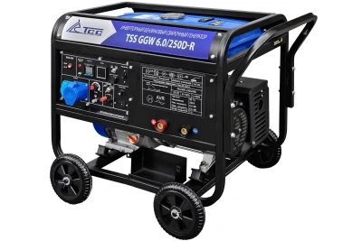 Инверторный бензиновый сварочный генератор TSS GGW 6.0/250D-R по ценам производителя в Воронеже с доставкой по всей России