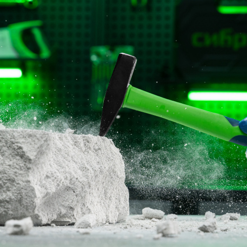 Молоток слесарный, 300 г, фибергласовая обрезиненная рукоятка Сибртех по ценам производителя в Воронеже с доставкой по всей России