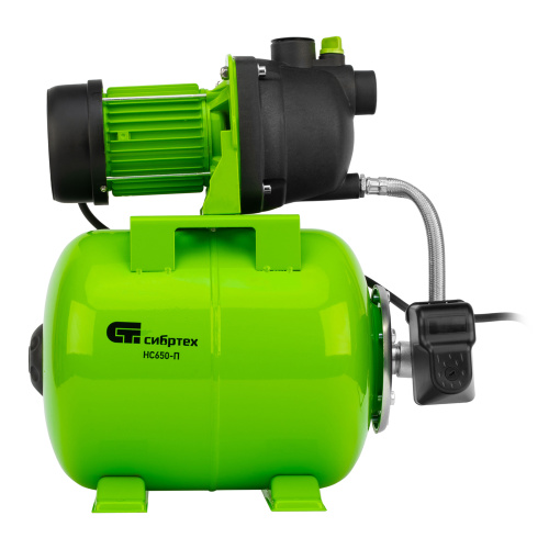Насосная станция НС650-П, 650 Вт, напор 37 м, 3200 л/ч, ресивер 19 л Сибртех по ценам производителя в Воронеже с доставкой по всей России