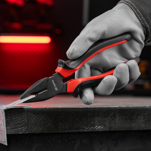 Плоскогубцы комбинированные Black Nickel, 200 мм, двухкомпонентные рукоятки Matrix по ценам производителя в Воронеже с доставкой по всей России