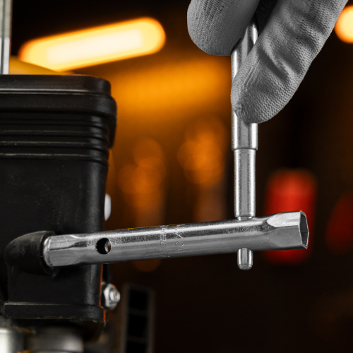 Набор ключей трубчатых торцевых, 6 - 22 мм, вороток, оцинкованные, 9 шт. Sparta по ценам производителя в Воронеже с доставкой по всей России