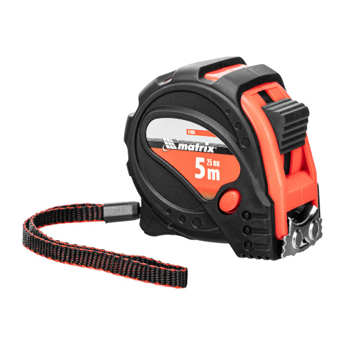 Рулетка Status Magnet 3 fixations,5 м х 25 мм,обрезиненный корпус,зацеп с магнитом Matrix по ценам производителя в Воронеже с доставкой по всей России