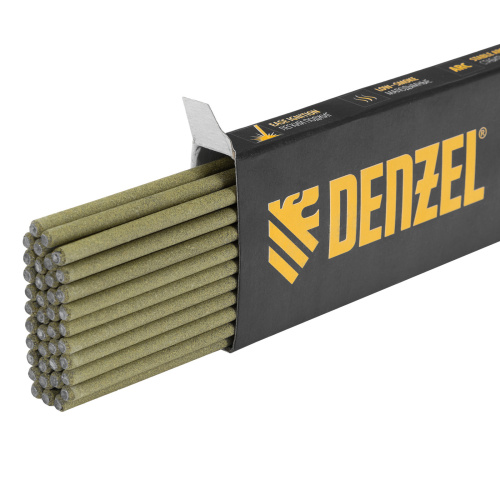 Электроды DER-46 Goldline, диам. 3 мм, 1 кг, рутил-целлюлозное покрытие Denzel по ценам производителя в Воронеже с доставкой по всей России