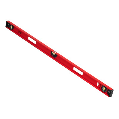 Уровень алюминиевый "Рельс", 1200 мм, 3 глазка, усиленный Matrix купить в Москве с доставкой по всей России | ProtosMarket.ru