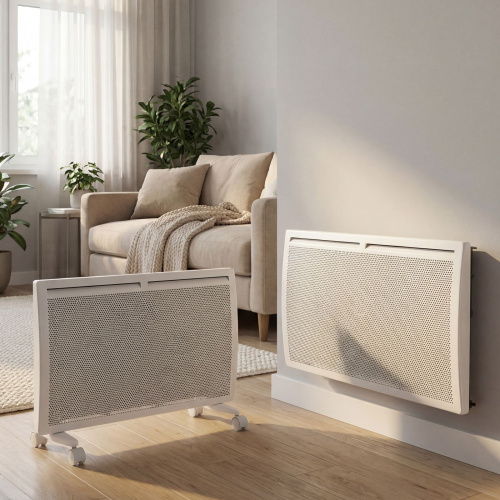 Конвектор гибридный электрический HybridX-2000, ИК нагреватель, цифровой термостат Denzel по ценам производителя в Воронеже с доставкой по всей России