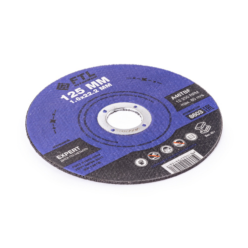 Круг отрезной по металлу FTL Expert 125 х 1,6 х 22,2 мм A46TBF по ценам производителя в Воронеже с доставкой по всей России