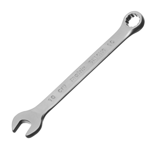 Ключ комбинированный, 10 мм, CrV, матовый хром Matrix по ценам производителя в Воронеже с доставкой по всей России