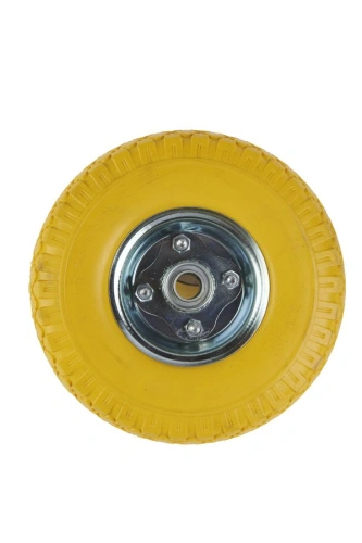 Колесо литое полиуретановое 260 мм PU 1804 с железным ободом (20 мм шариковый подишпник) по ценам производителя в Воронеже с доставкой по всей России