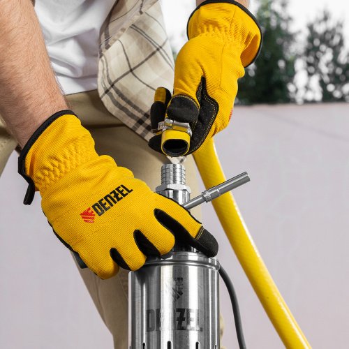 Скважинный насос DWS-4-100, винтовой, диаметр 4", 800 Вт, 1700 л/ч, напор 100 м Denzel по ценам производителя в Воронеже с доставкой по всей России