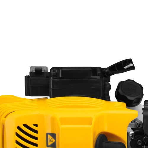 Триммер бензиновый DT-52E, 52 см3, неразъемная штанга, электростартер, состоит из 2 частей Denzel по ценам производителя в Воронеже с доставкой по всей России