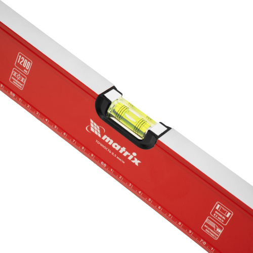 Уровень алюминиевый, фрезерованный, 3 глазка, рукоятки, 1200 мм Matrix по ценам производителя в Воронеже с доставкой по всей России